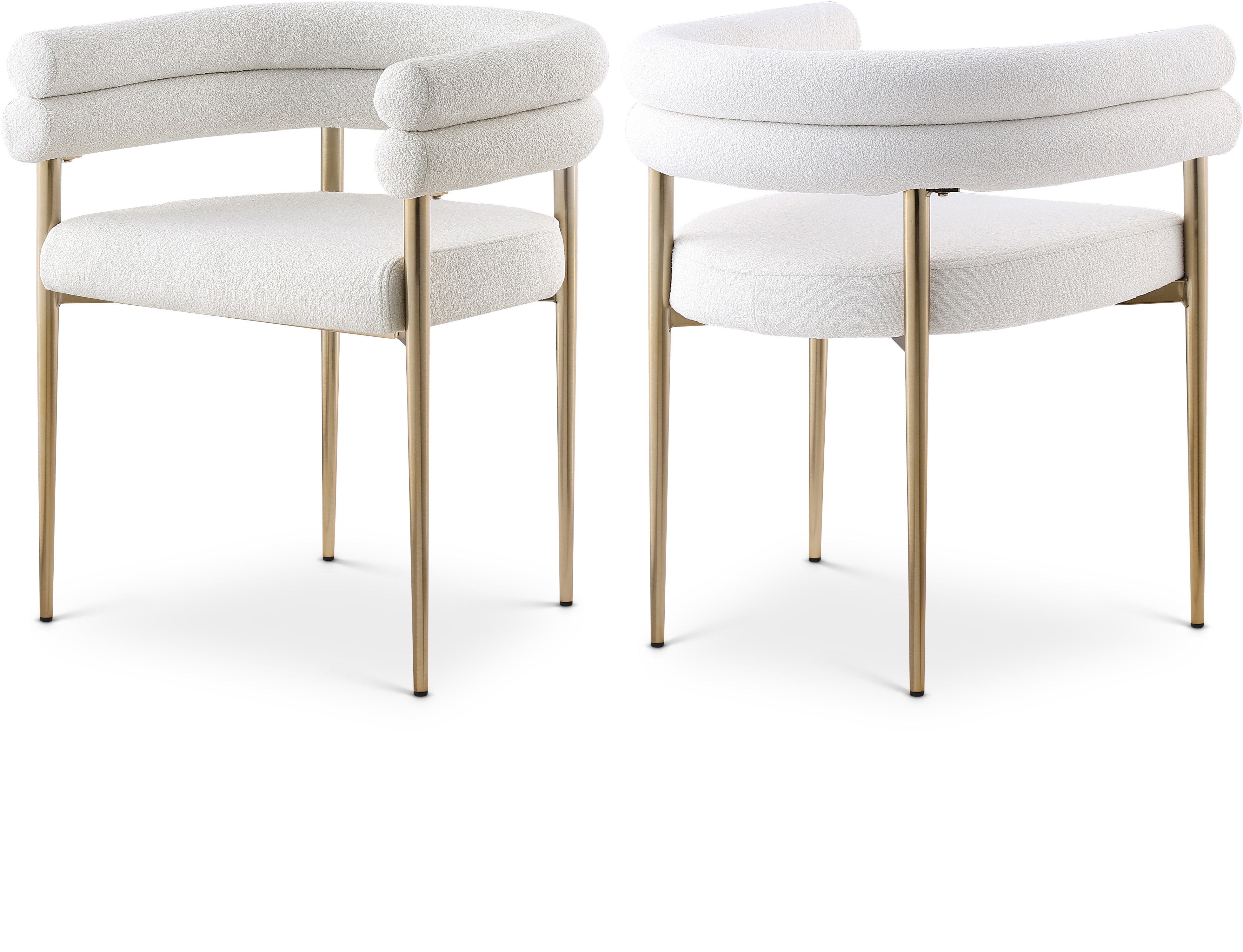 Brielle Cream Fabric Dining Chair