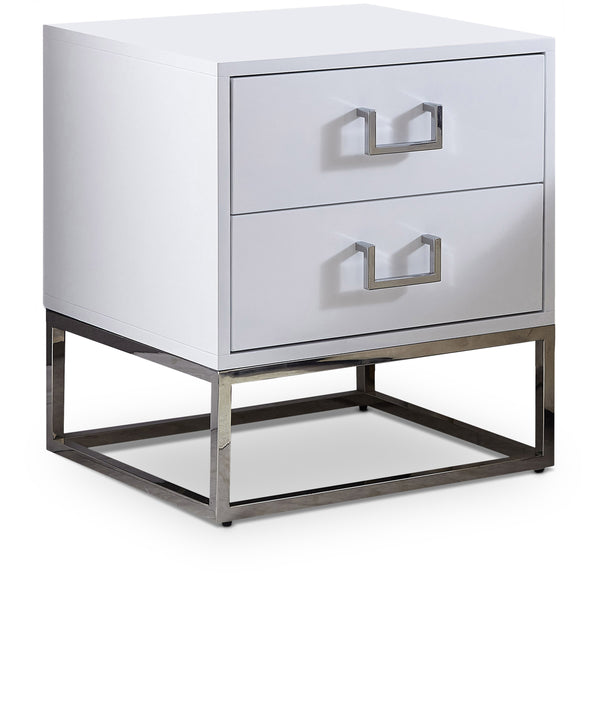 Nova White Side Table