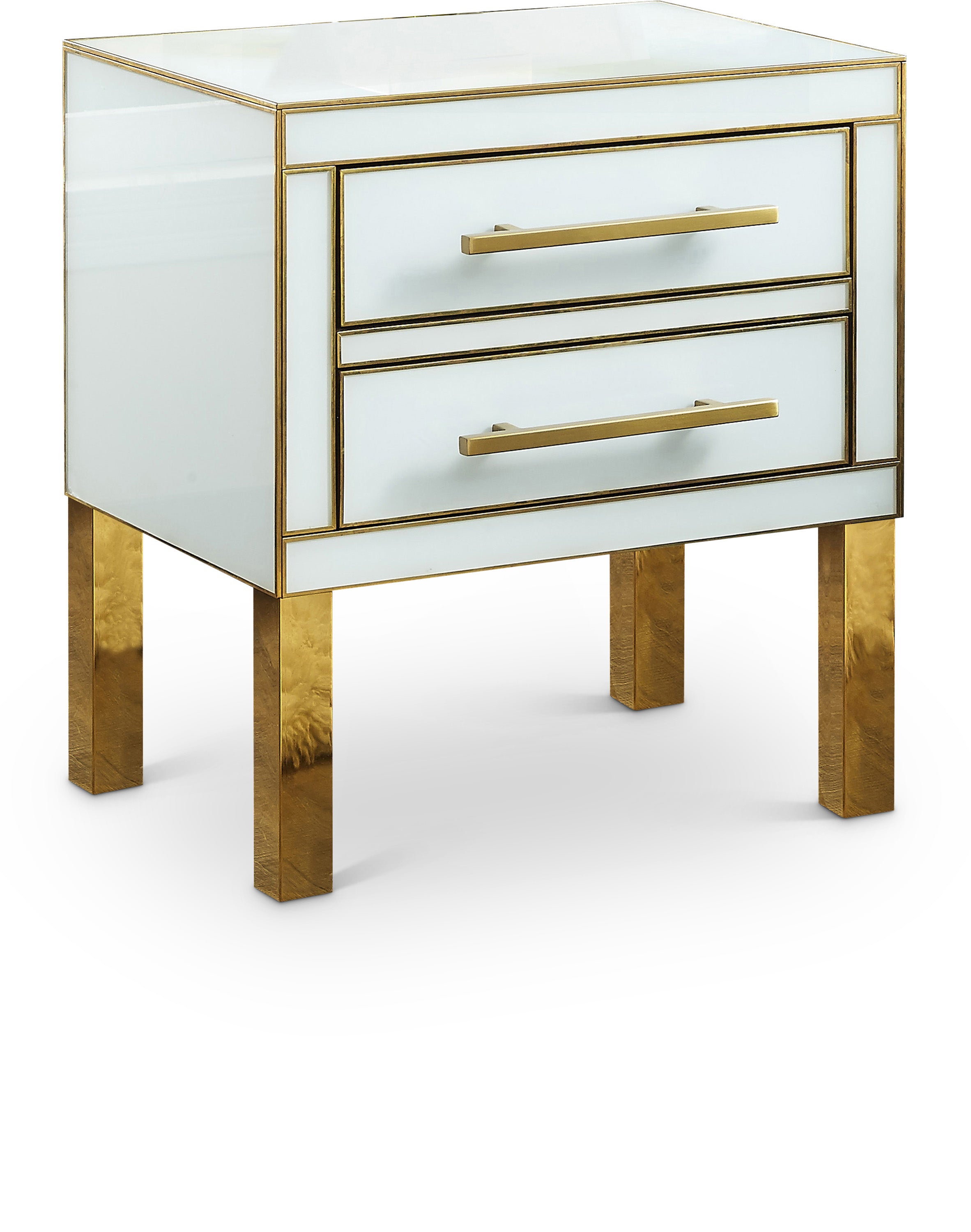 Gigi White Side Table