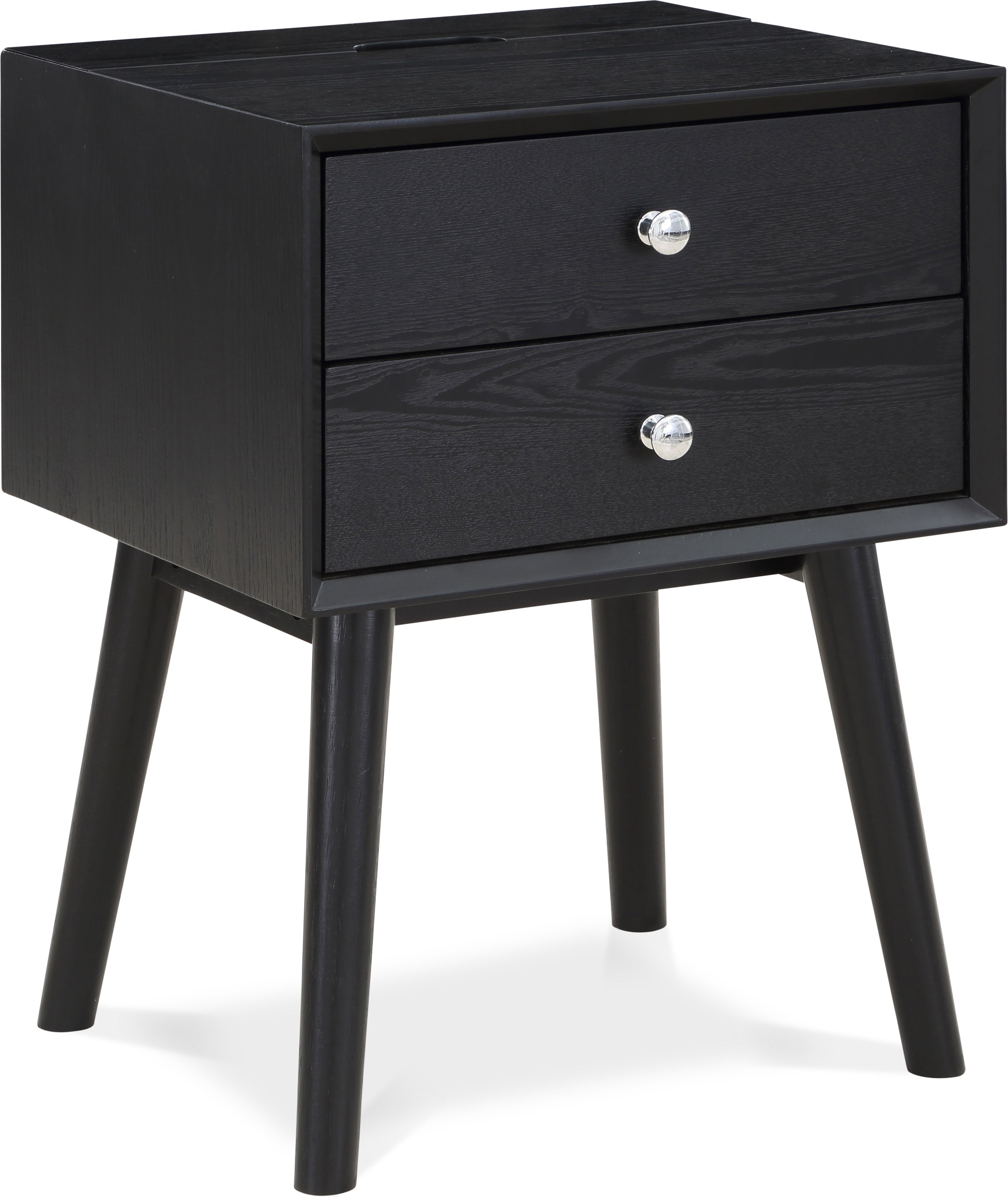 Teddy Black Night Stand