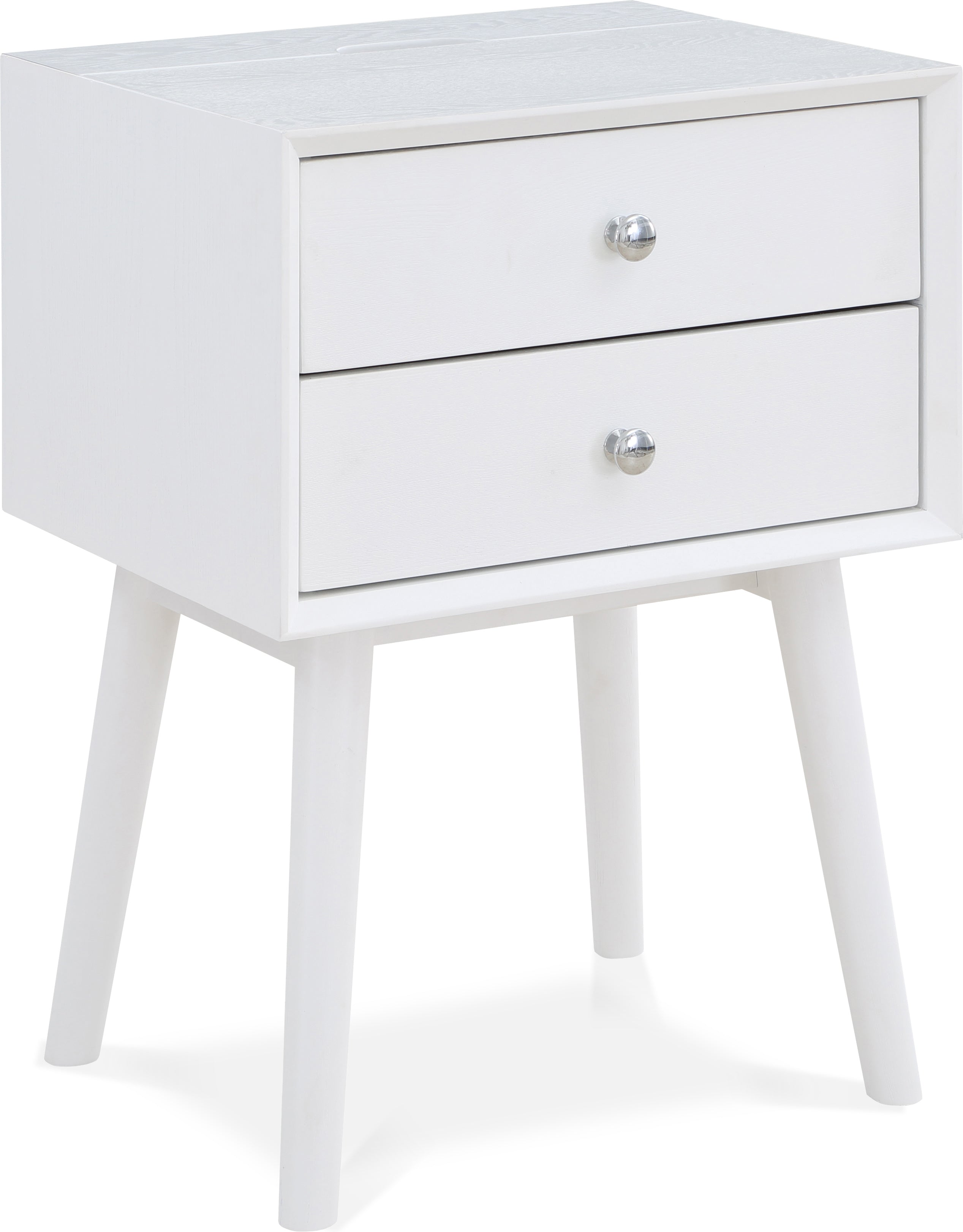 Teddy White Night Stand