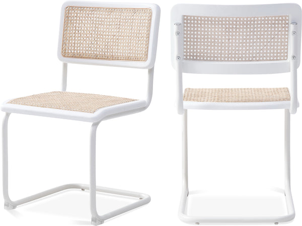 Kano White Powder Coating Dining Chair