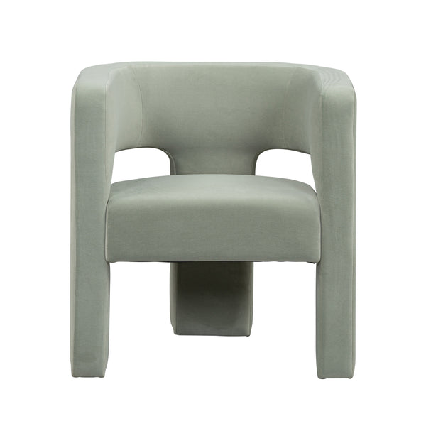 Round Back Chair, Sage