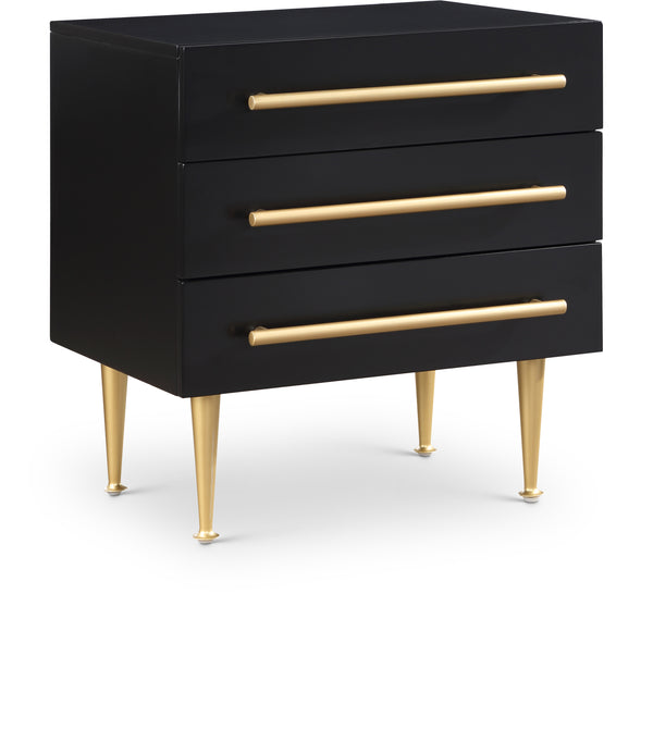 Marisol Black Night Stand