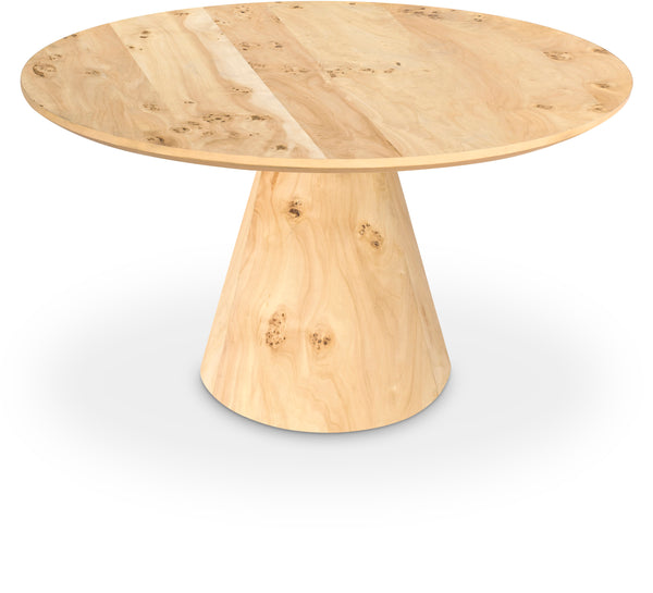 Linette Burl Wood Dining Table