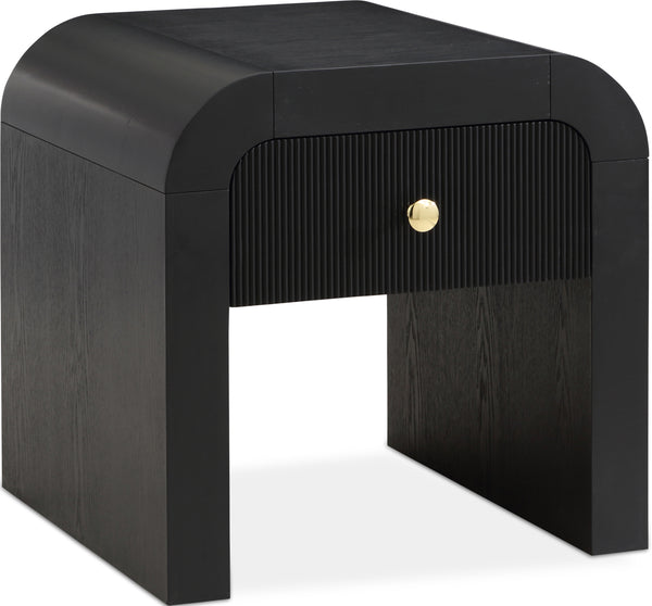 Artisto Black End Table