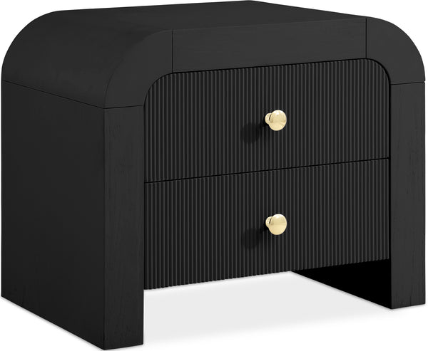 Artisto Black Night Stand