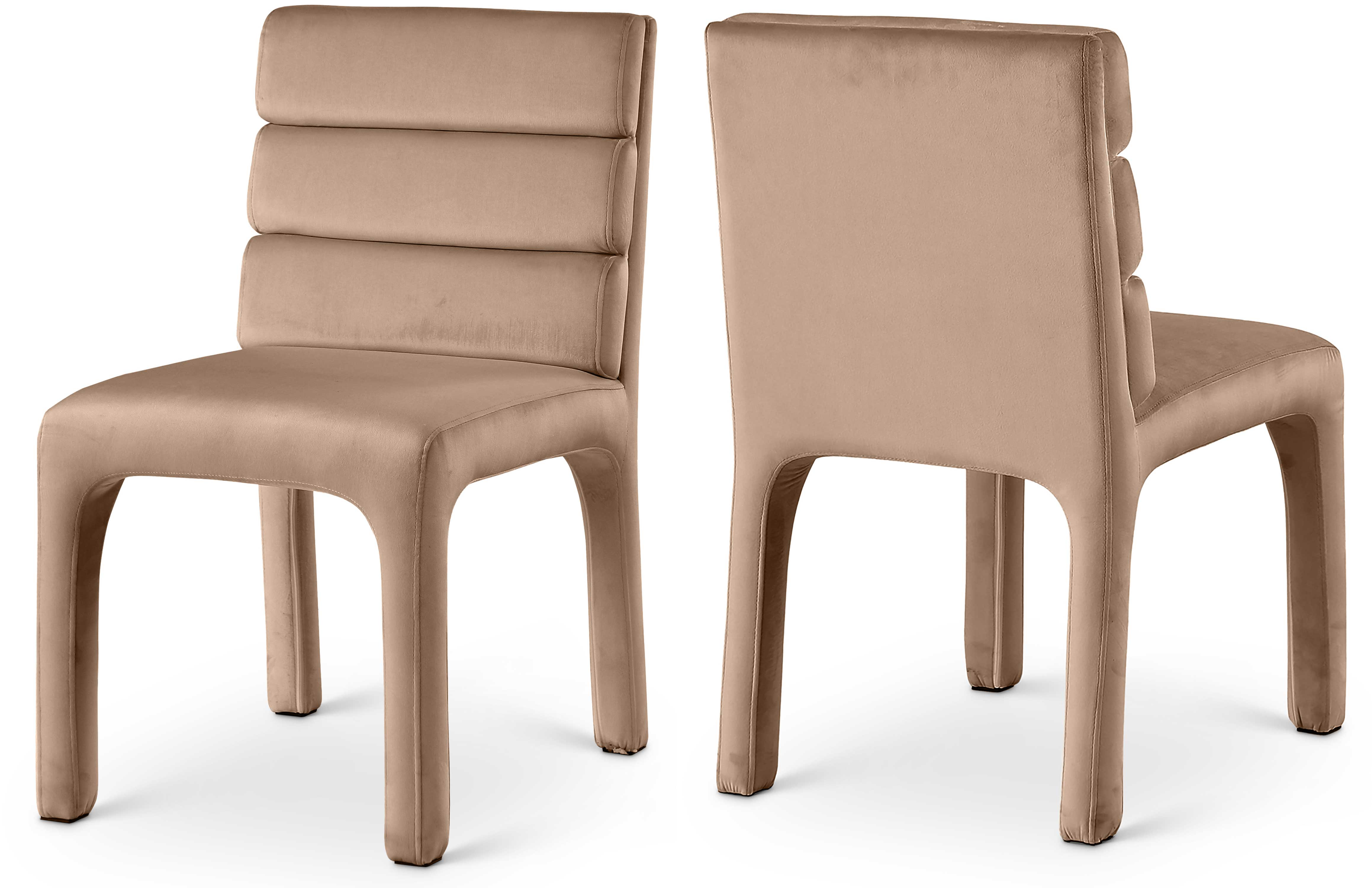 Kai Beige Velvet Dining Chair