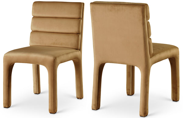 Kai Olive Velvet Dining Chair