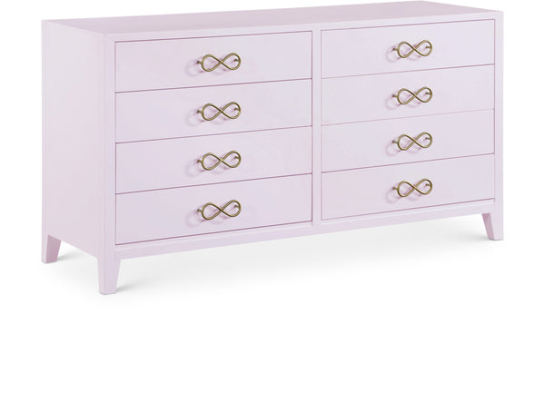 Bowtie Pink / Gold Dresser