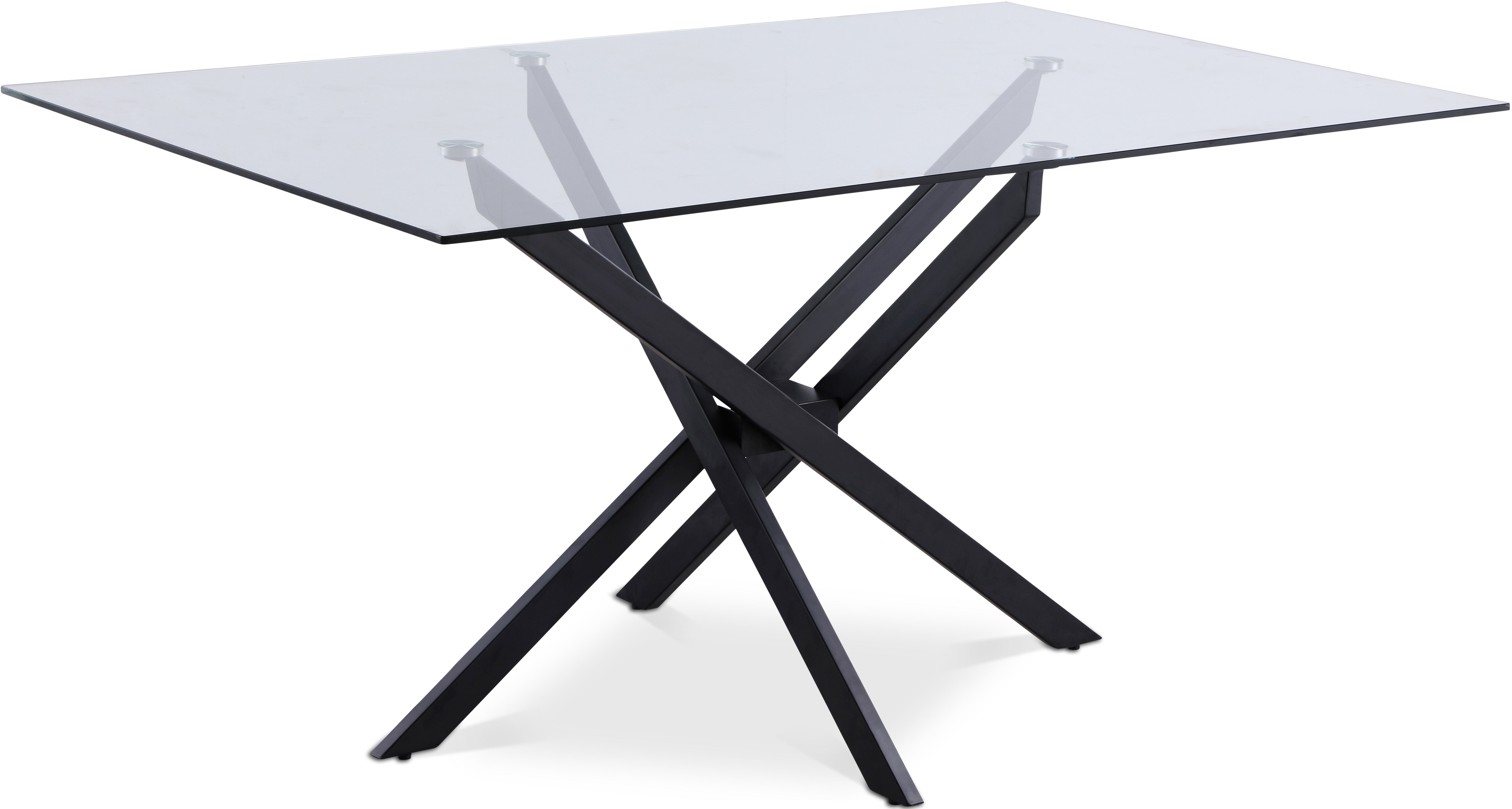 Xander Matte Black Dining Table