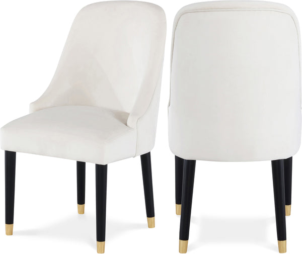 Omni Cream Velvet Dining Chair