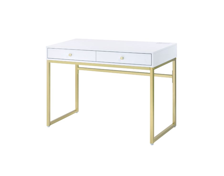 Coleen Writing Desk W/Usb