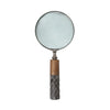 4"d Magnifying Glass, 2-tone Brown/gray