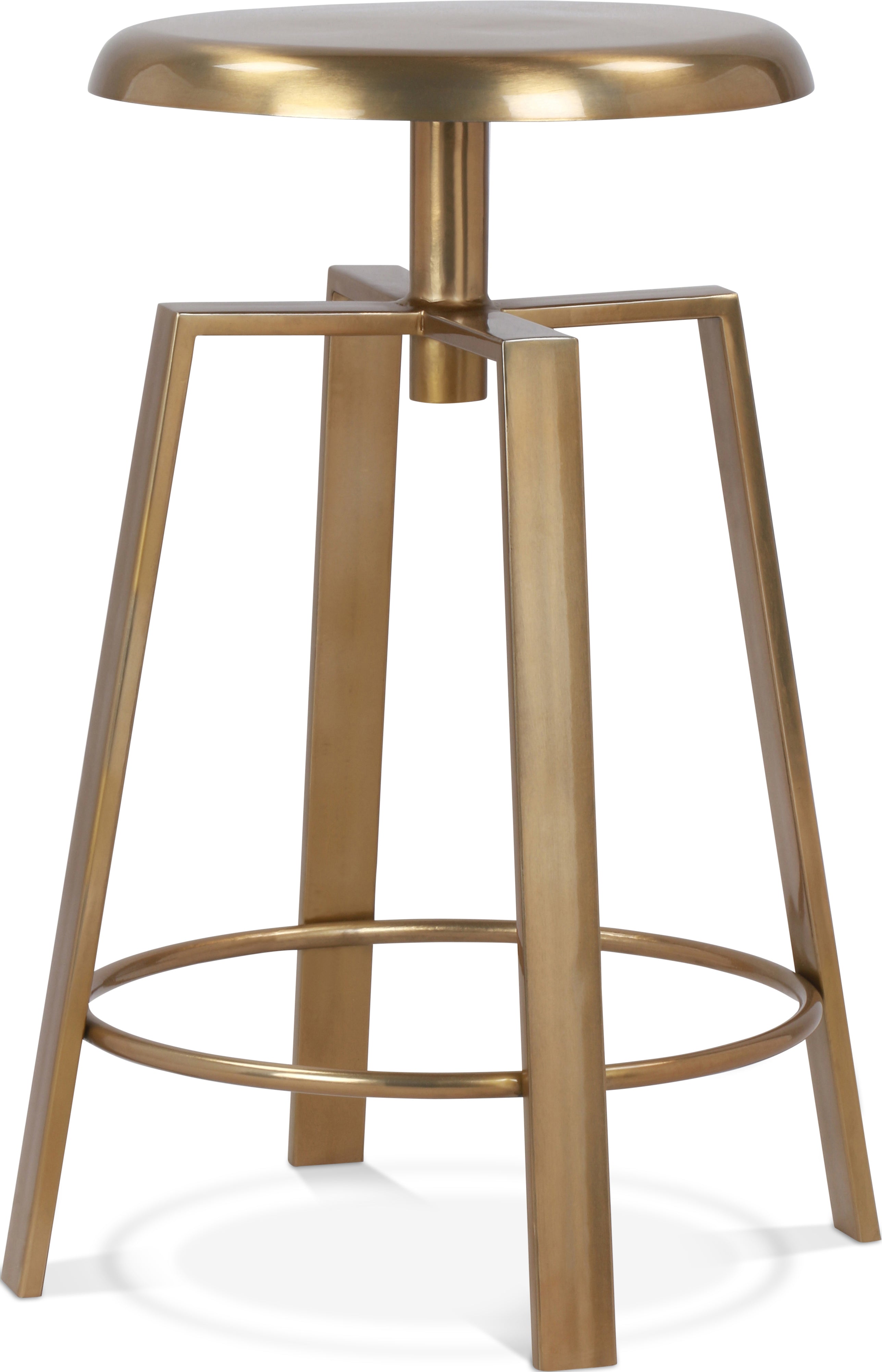 Lang Gold Iron Counter/Bar Stool