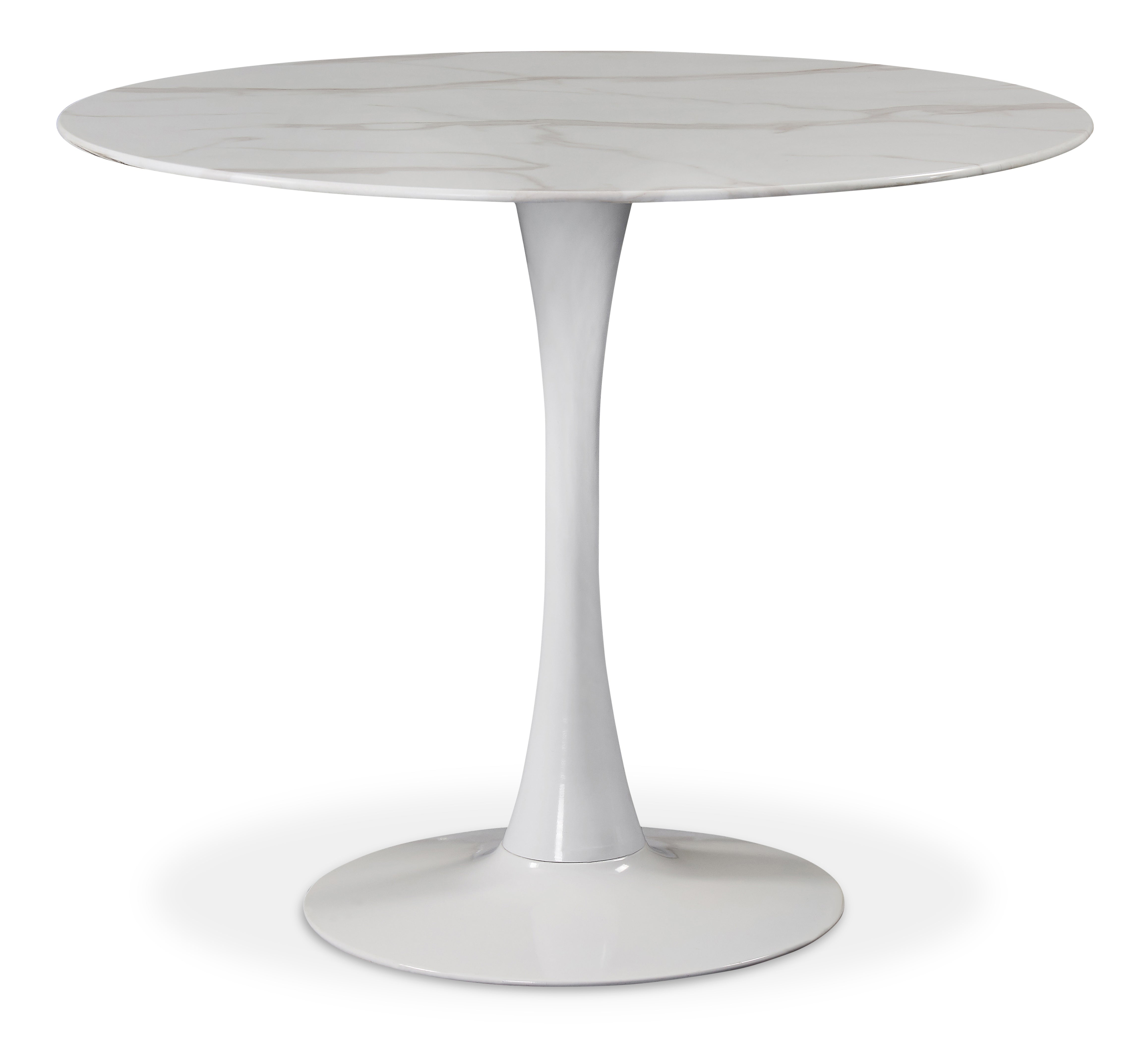 Tulip White Dining Table (3 Boxes)