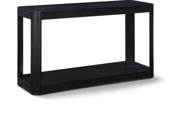 Reeves Black Console Table