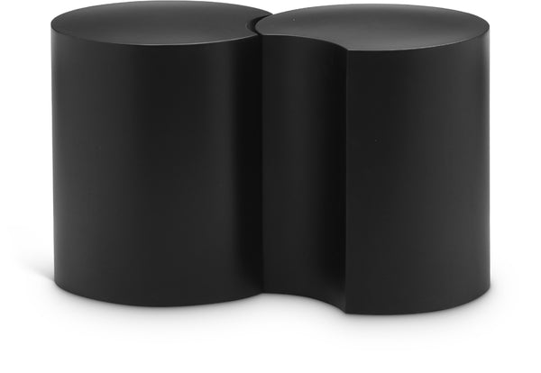 Dimple Black End Table