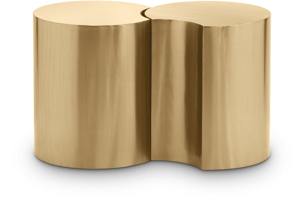 Dimple Gold End Table