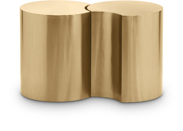 Dimple Gold End Table