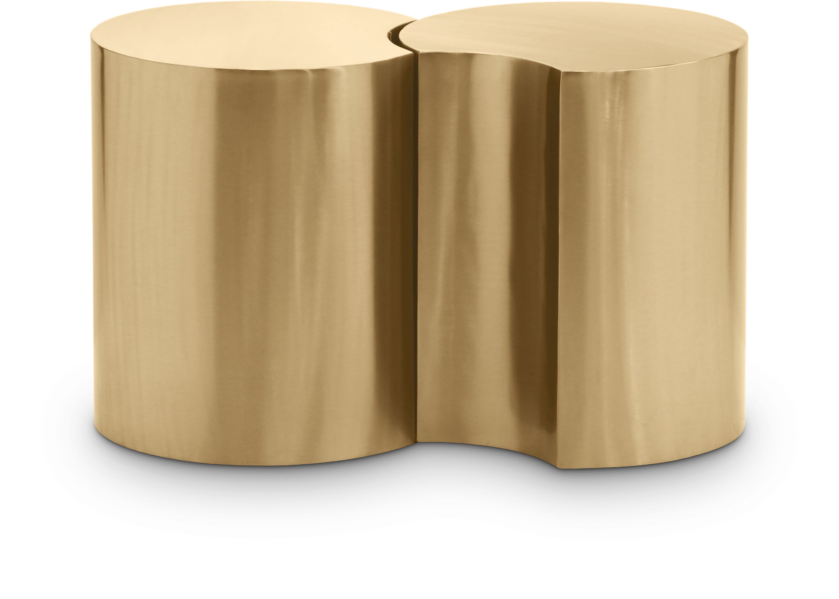 Dimple Gold End Table