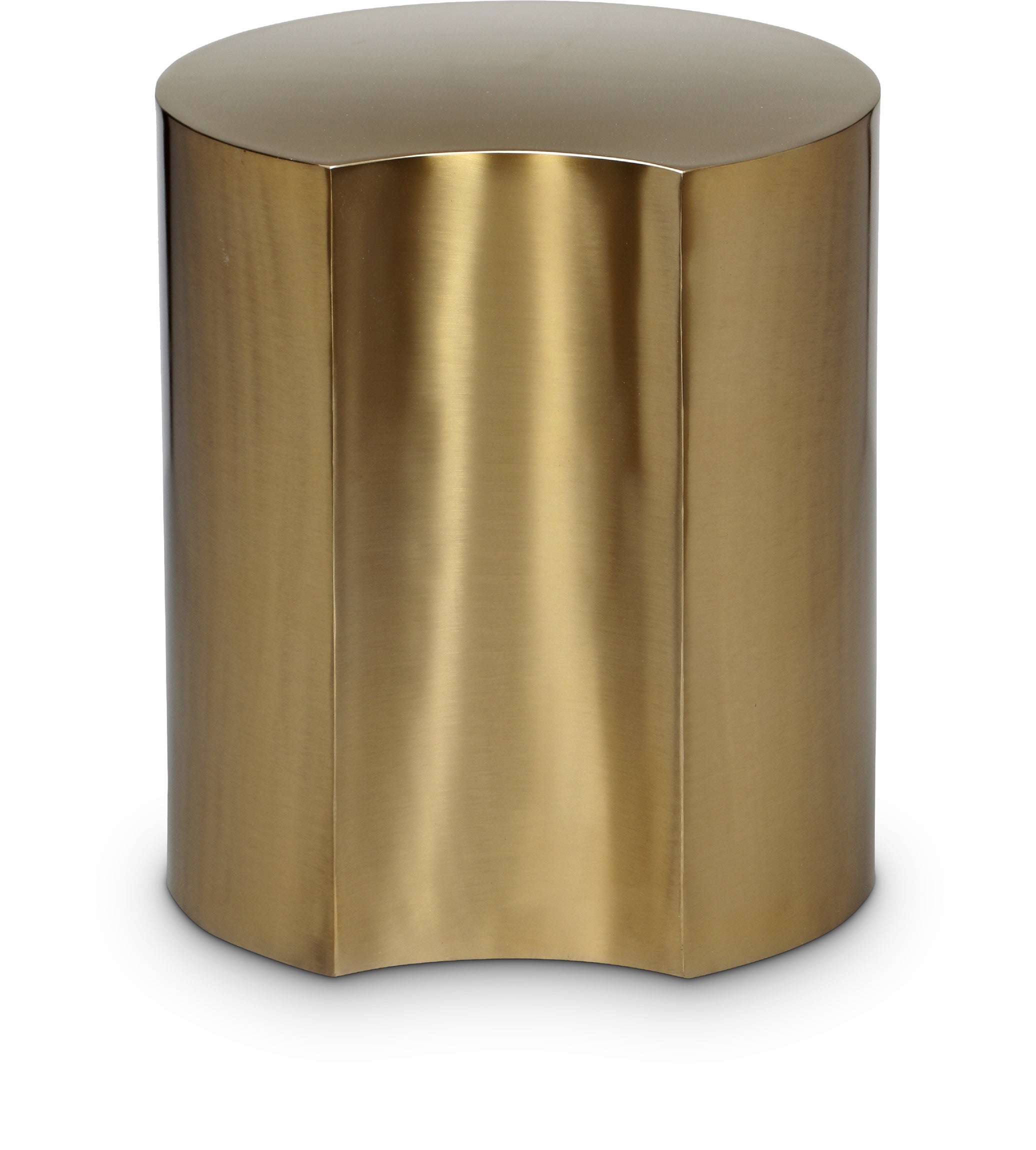 Dimple Gold End Table