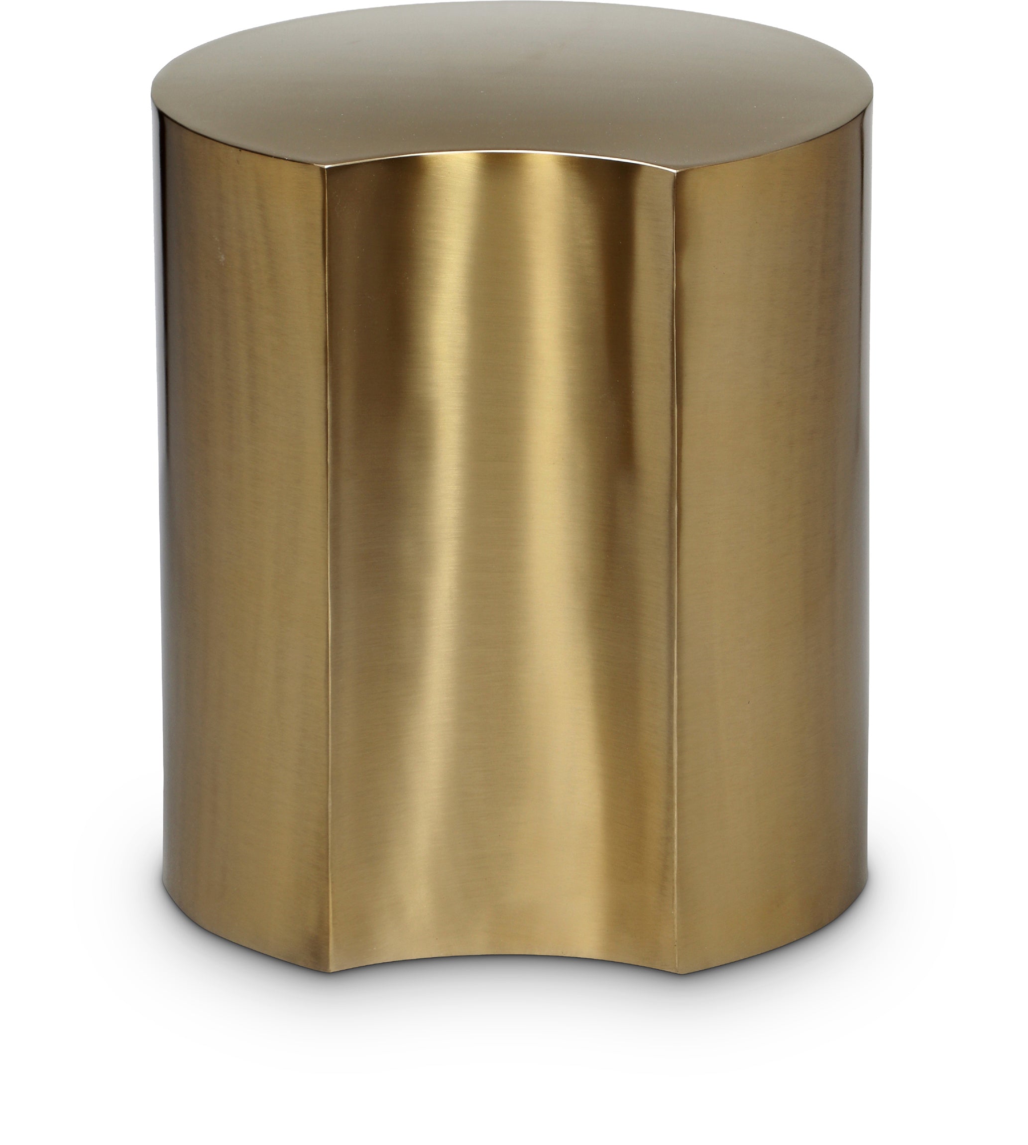 Dimple Gold End Table