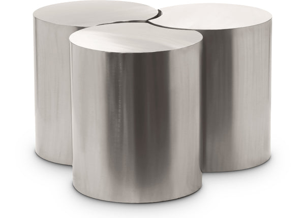 Dimple Silver Coffee Table