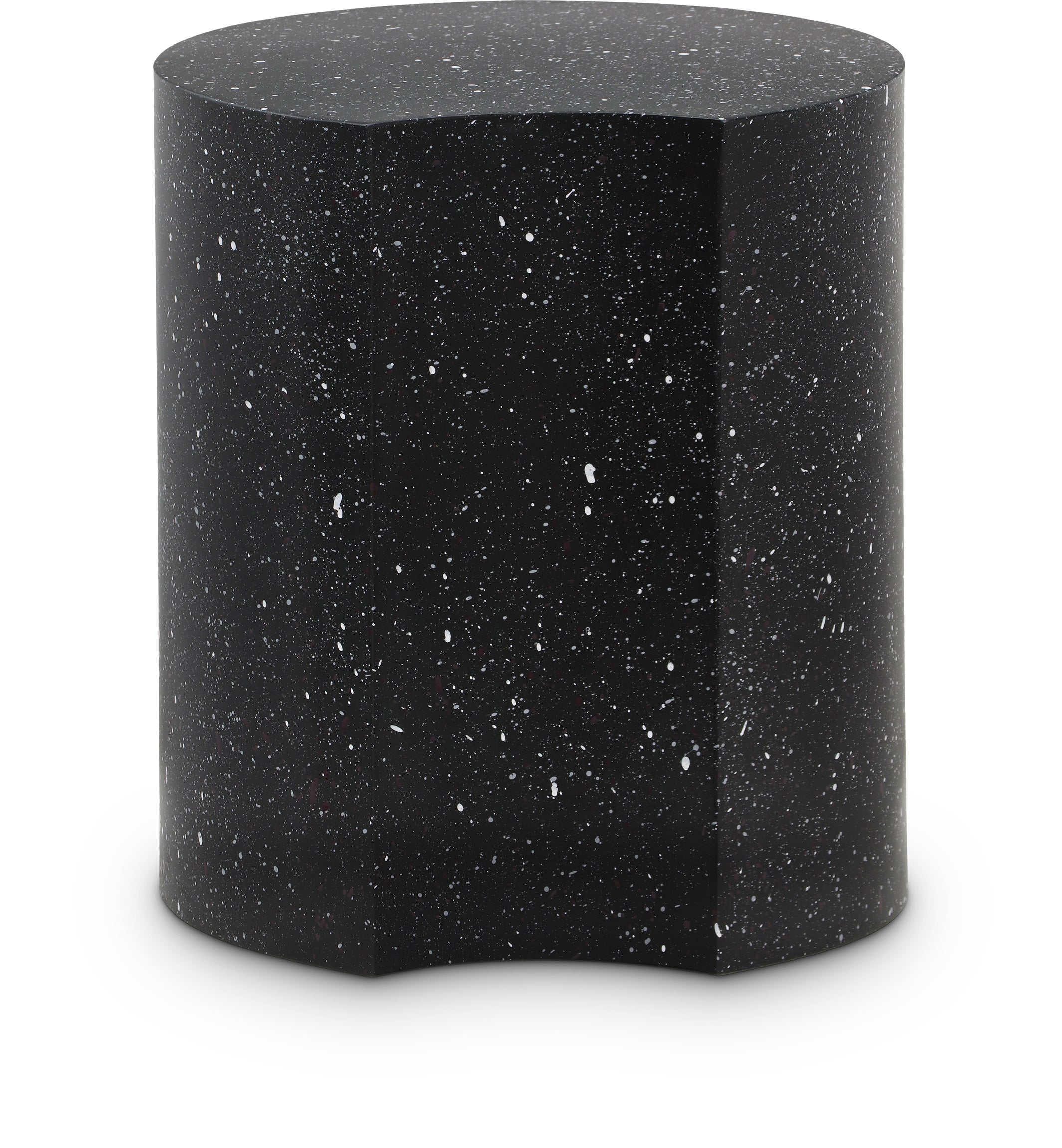 Dimple Black End Table