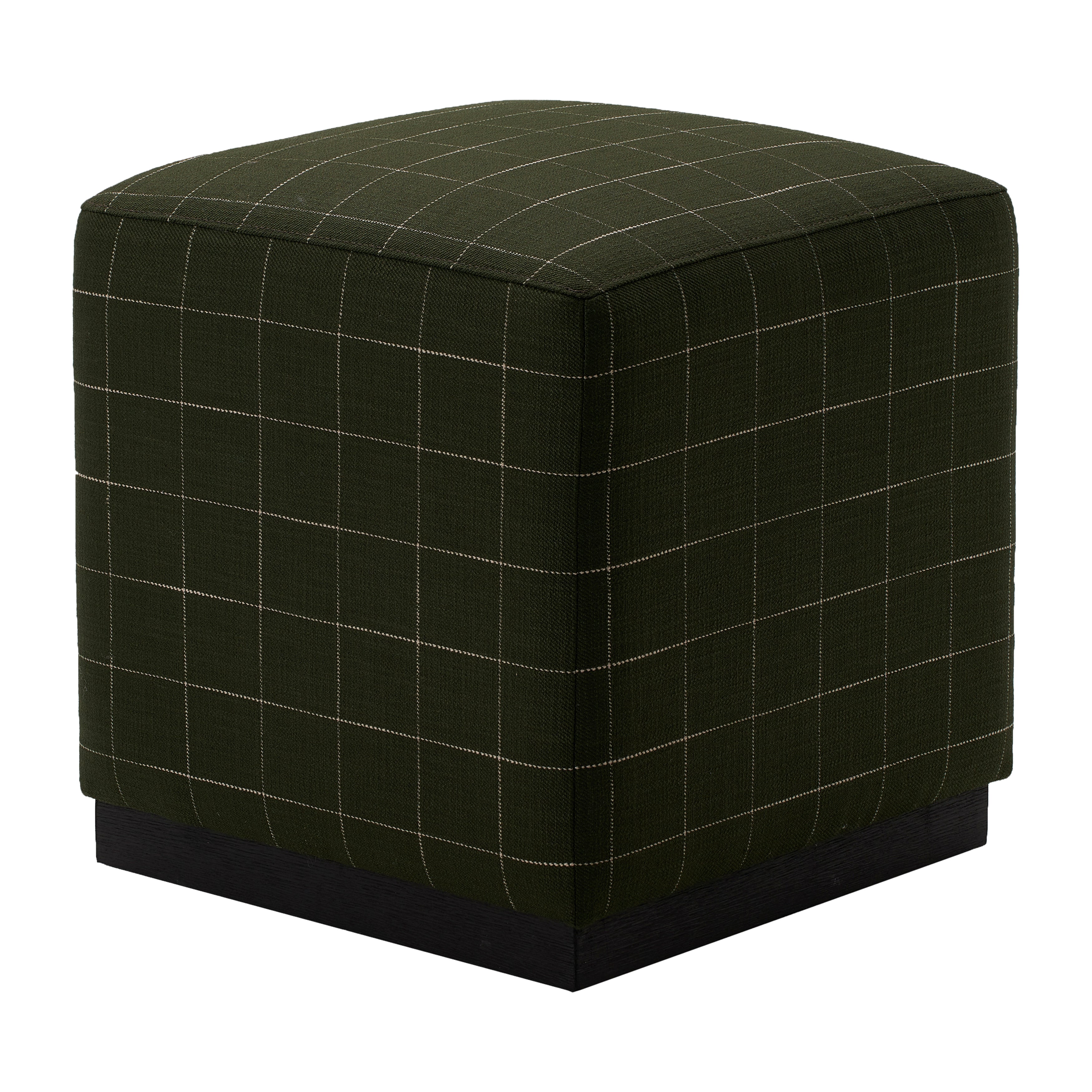 20x20 Square Ottoman, Olive