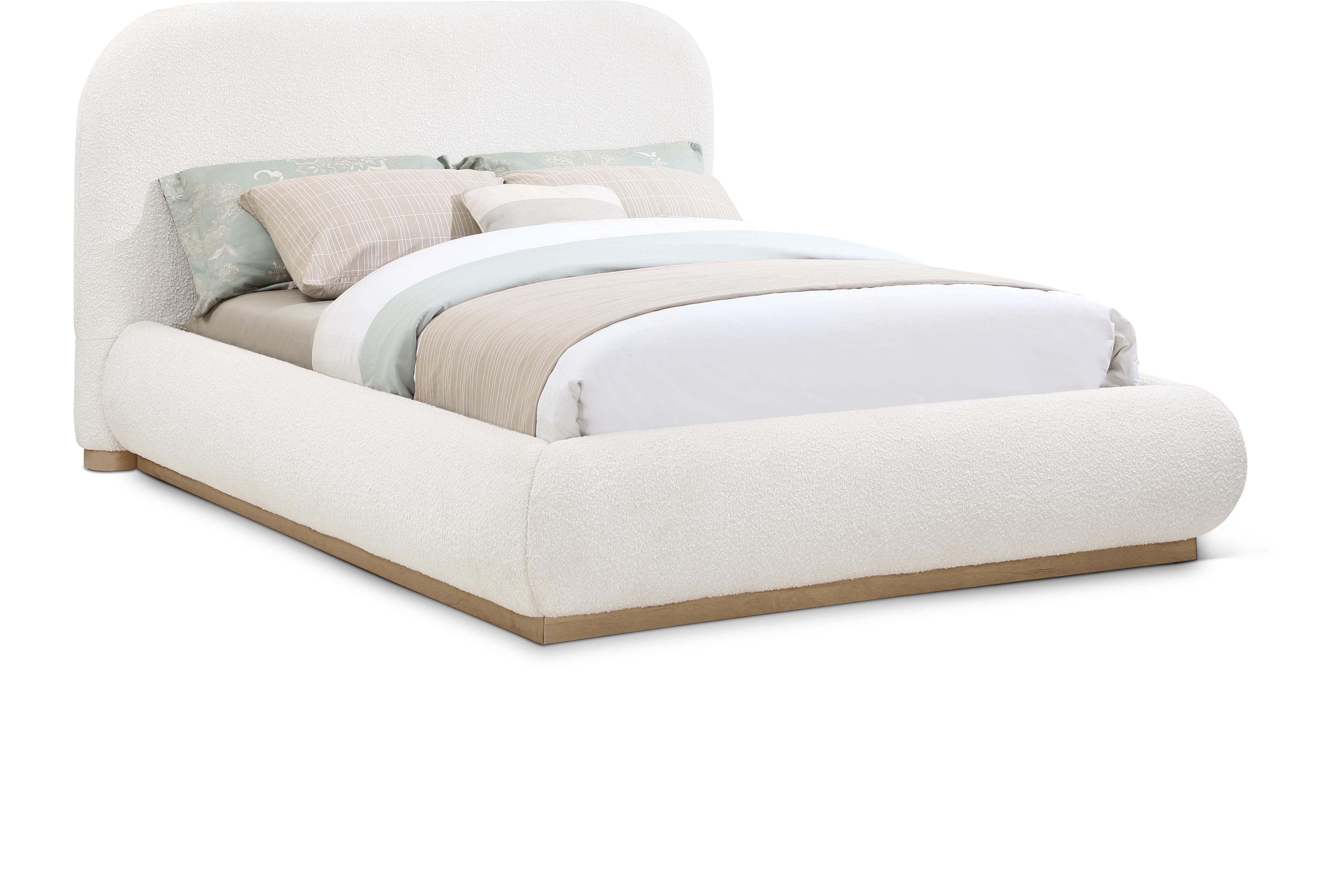 Vaughn Cream King Bed