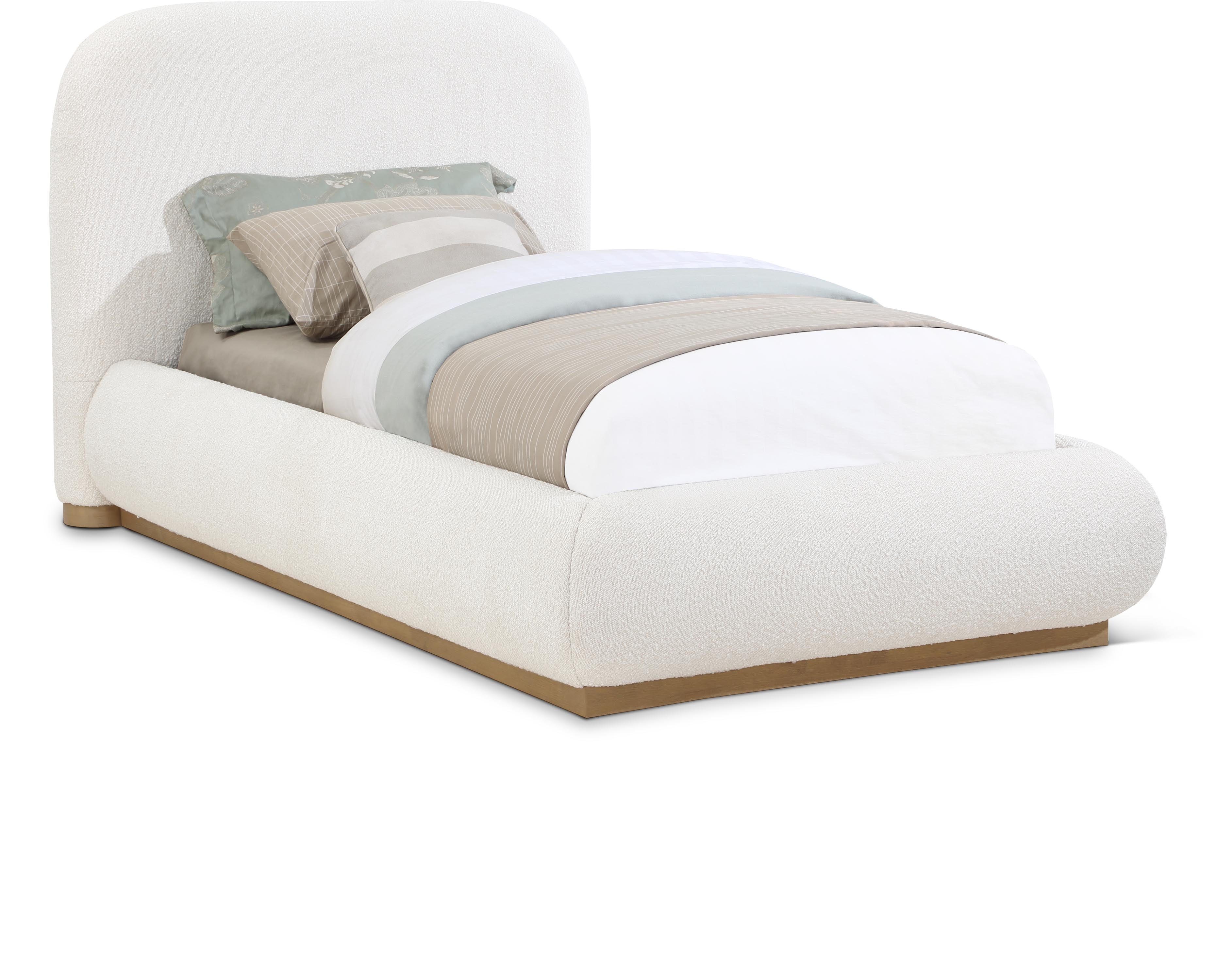 Vaughn Cream Twin Bed