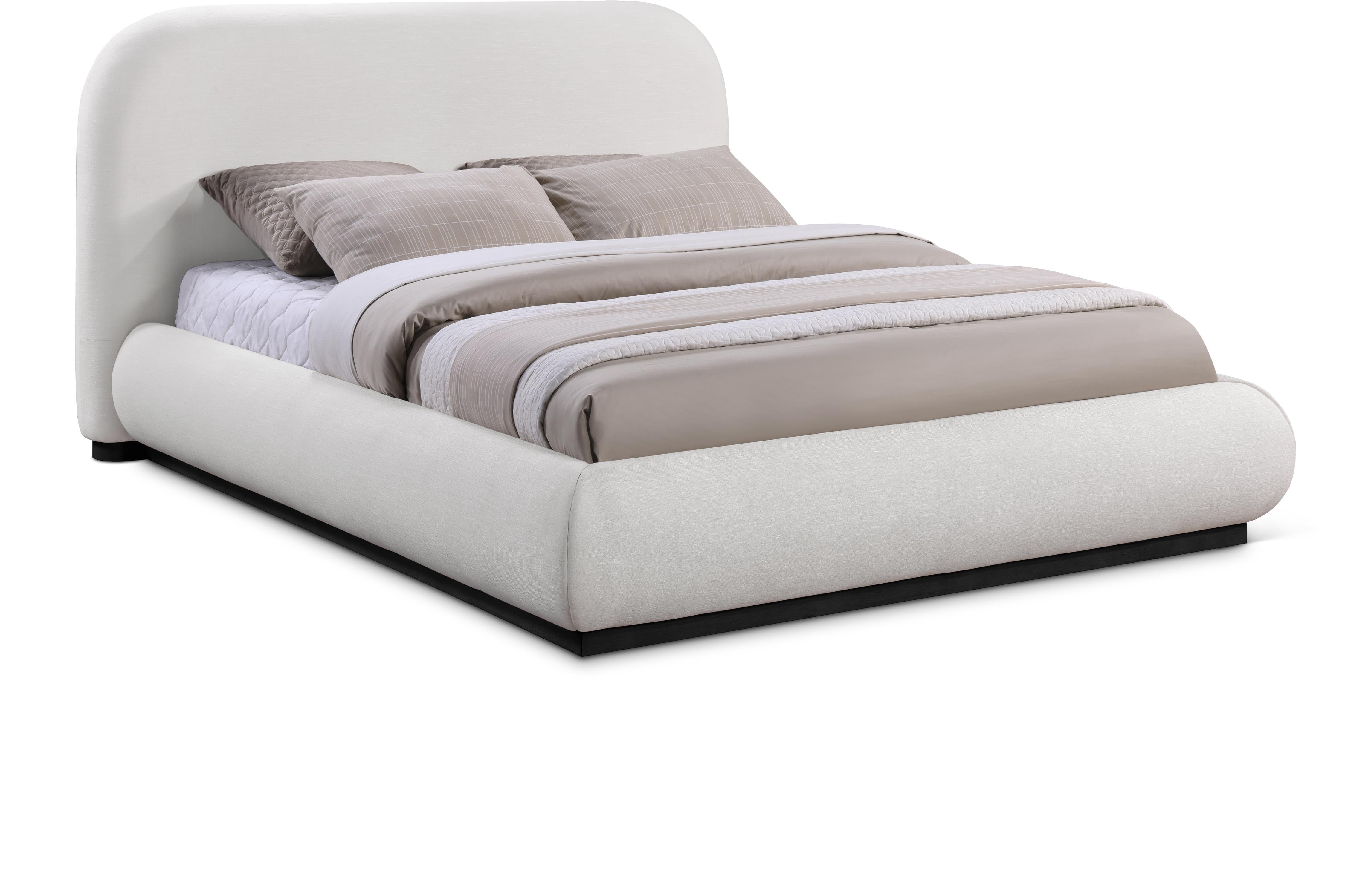 Vaughn Cream King Bed