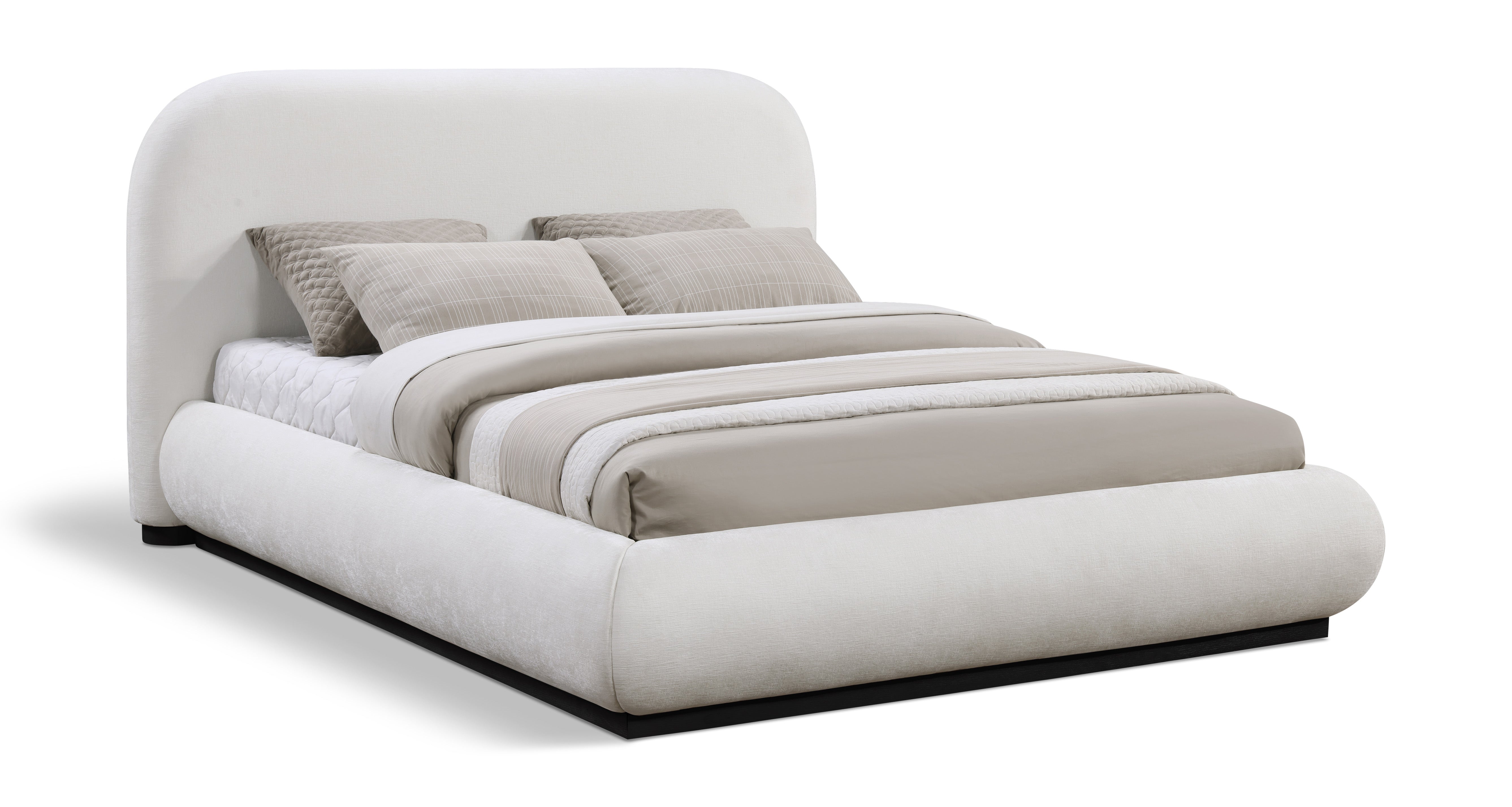 Vaughn Cream King Bed