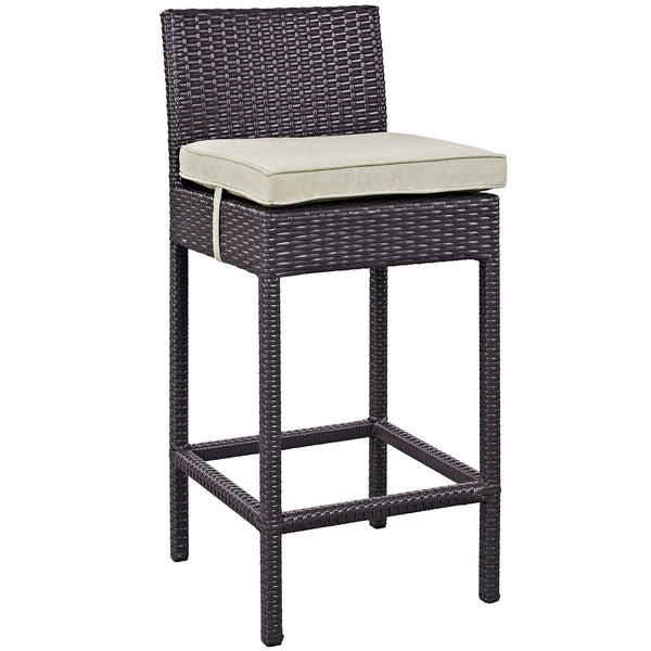 Convene Outdoor Patio Fabric Bar Stool