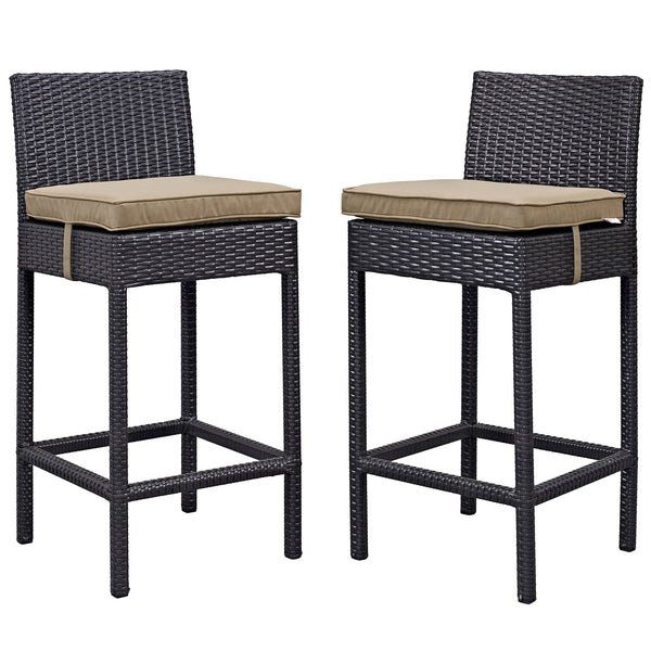 Lift Bar Stool Outdoor Patio Set of 2