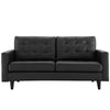 Empress Bonded Leather Loveseat