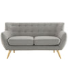 Remark Upholstered Fabric Loveseat