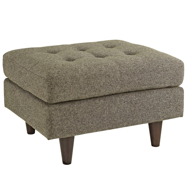 Empress Upholstered Fabric Ottoman