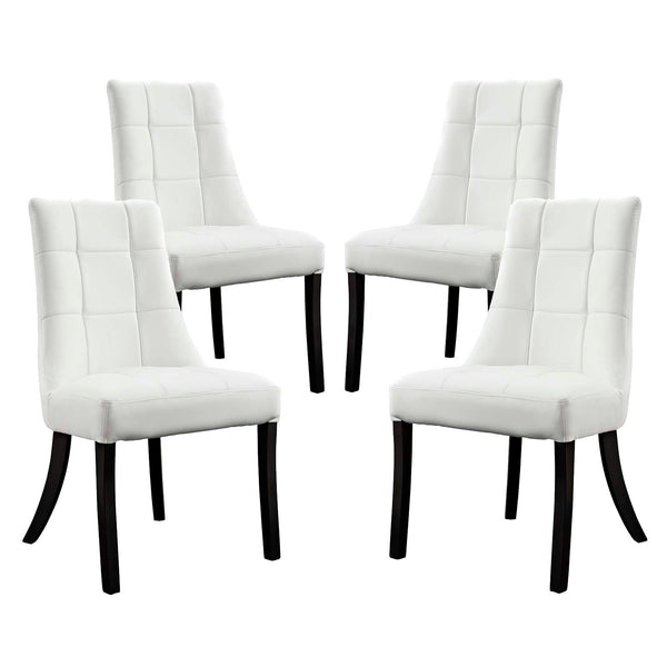 Noblesse Dining Chair Vinyl Set of 4