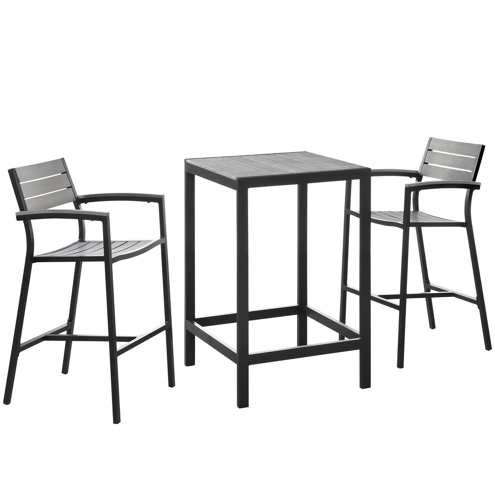 Maine 3 Piece Outdoor Patio Dining Set