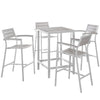 Maine 5 Piece Outdoor Patio Bar Set