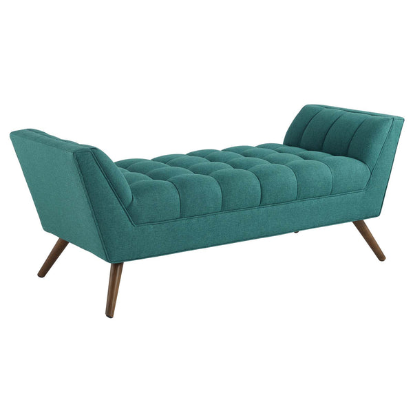 Response Medium Upholstered Fabric Bench