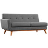 Engage Left-Arm Upholstered Fabric Loveseat