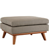 Engage Upholstered Fabric Ottoman