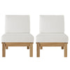 Marina 2 Piece Outdoor Patio Teak Set