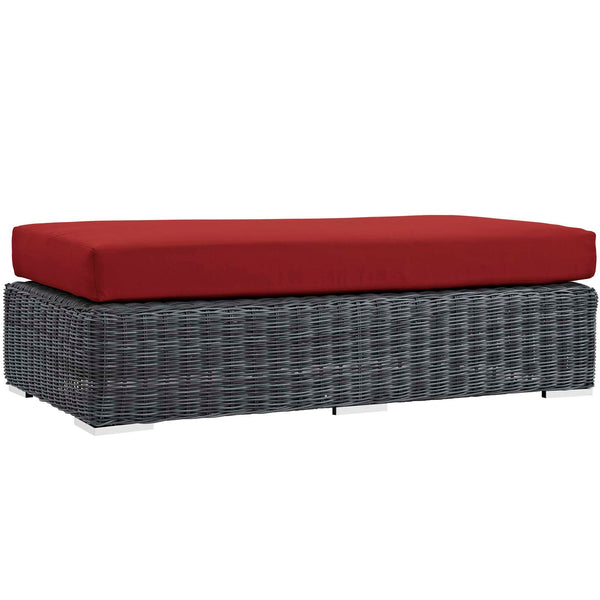 Summon Outdoor Patio Sunbrella® Rectangle Ottoman