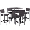 Convene 5 Piece Outdoor Patio Pub Set