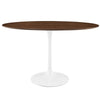 Lippa 48" Oval Wood Grain Dining Table