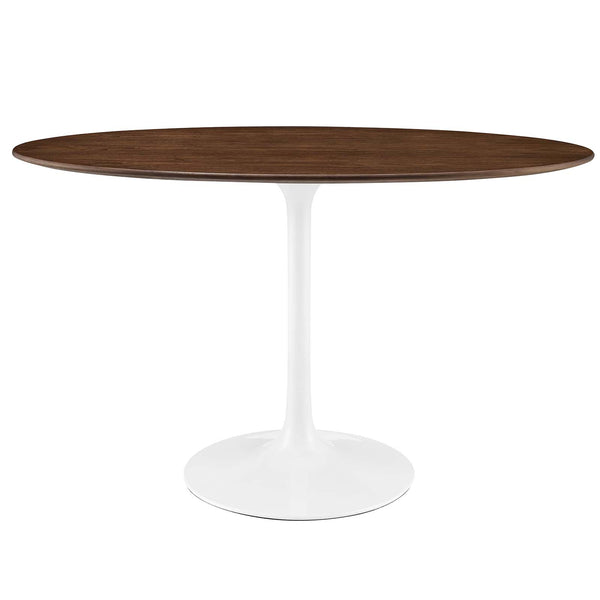 Lippa 48" Oval Wood Grain Dining Table